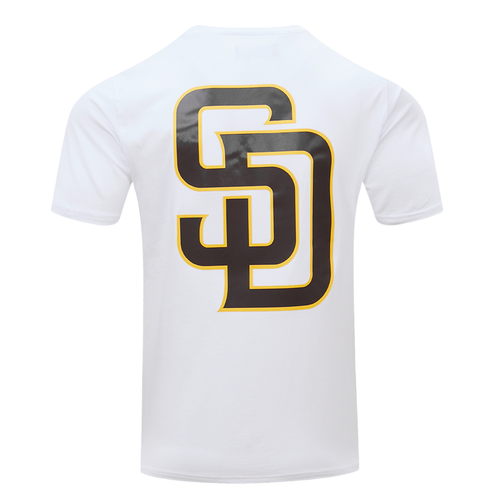 San Diego Padres Pro Standard Logo Pro Team Taping Shirt White/Black