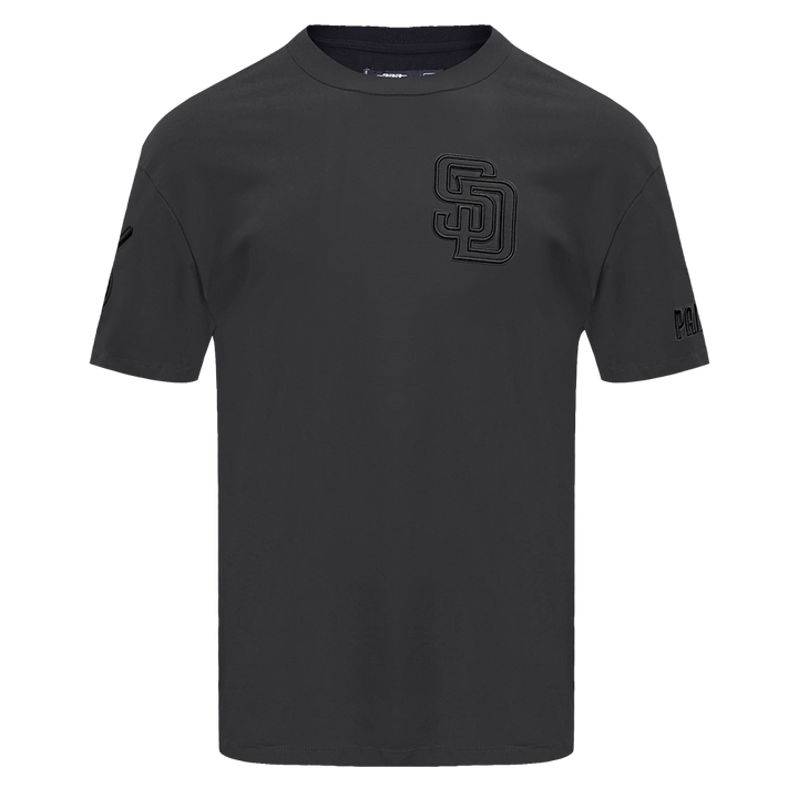 San Diego Padres Pro Standard Neutral Drop Shoulder Tee Black