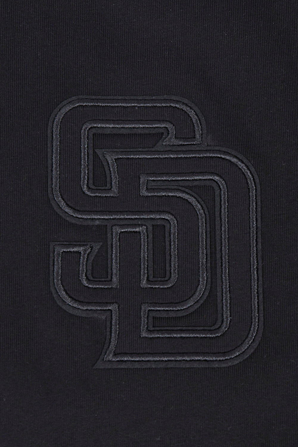 San Diego Padres Pro Standard Neutral Drop Shoulder Tee Black