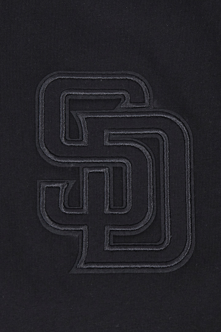 San Diego Padres Pro Standard Neutral Drop Shoulder Tee Black