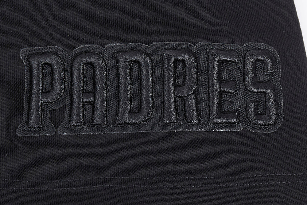 San Diego Padres Pro Standard Neutral Drop Shoulder Tee Black
