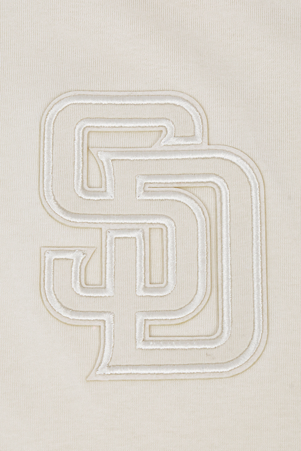 San Diego Padres Pro Standard Neutral Drop Shoulder Tee Eggshell