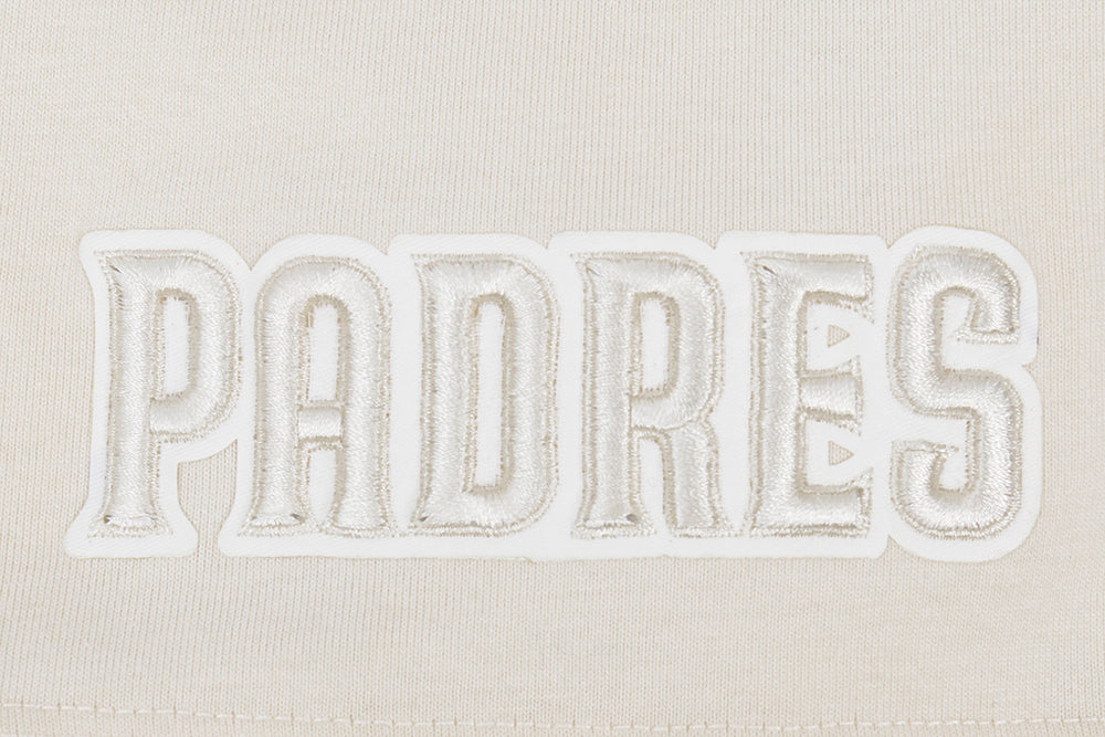 San Diego Padres Pro Standard Neutral Drop Shoulder Tee Eggshell