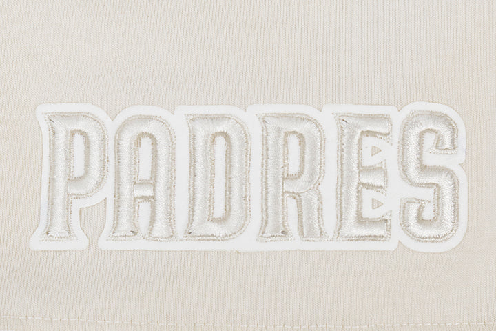 San Diego Padres Pro Standard Neutral Drop Shoulder Tee Eggshell