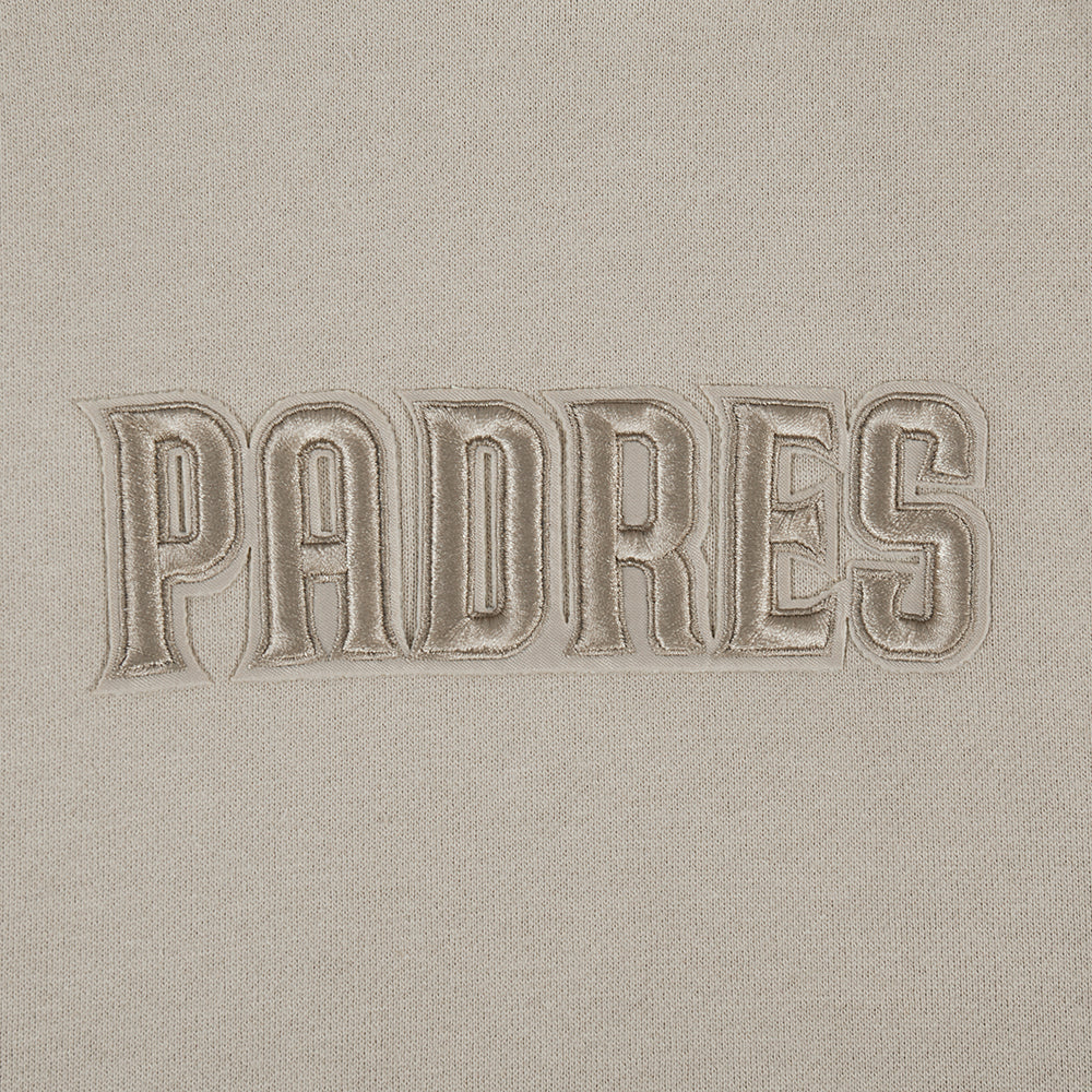 San Diego Padres Pro Standard Wingspan Drop Shoulder Hoodie - Taupe