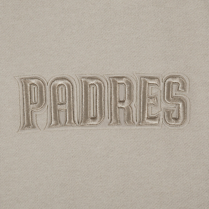 San Diego Padres Pro Standard Wingspan Drop Shoulder Hoodie - Taupe