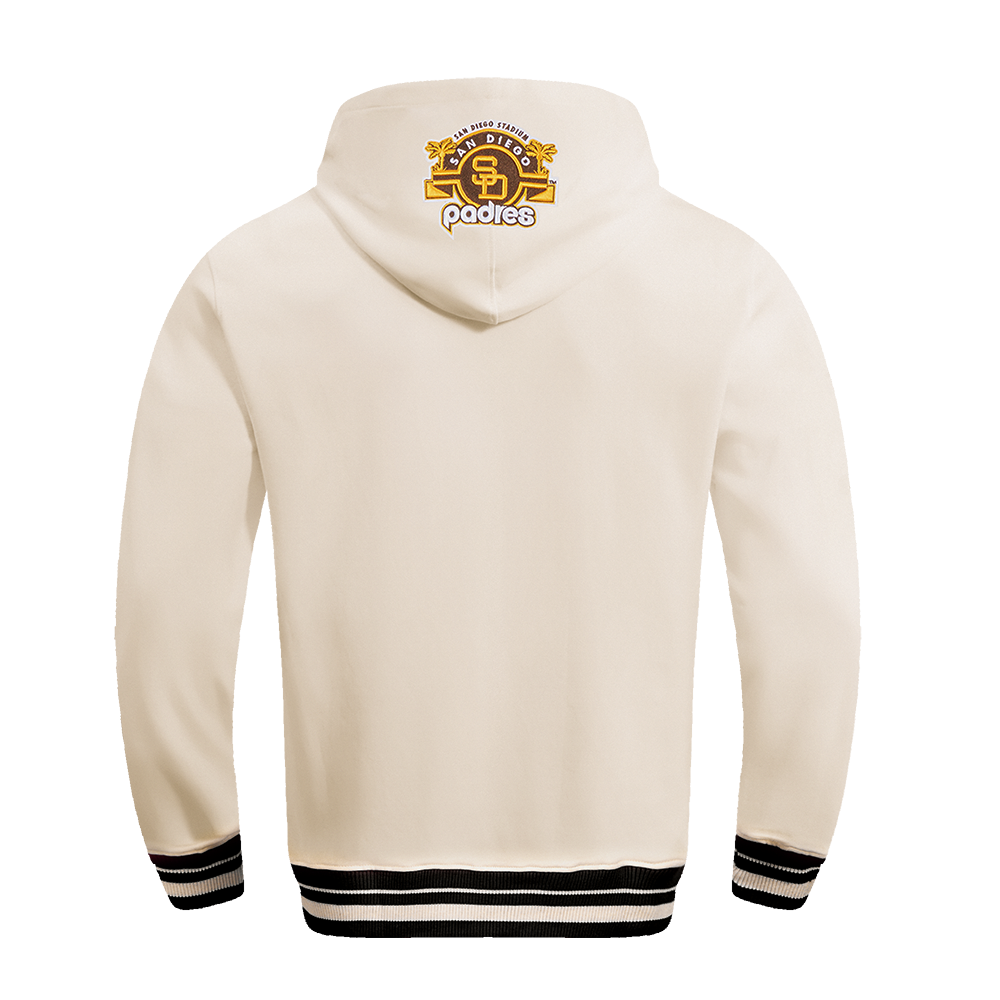 San Diego Padres Pro Standard Retro Classic Hoodie Eggshell/ Black