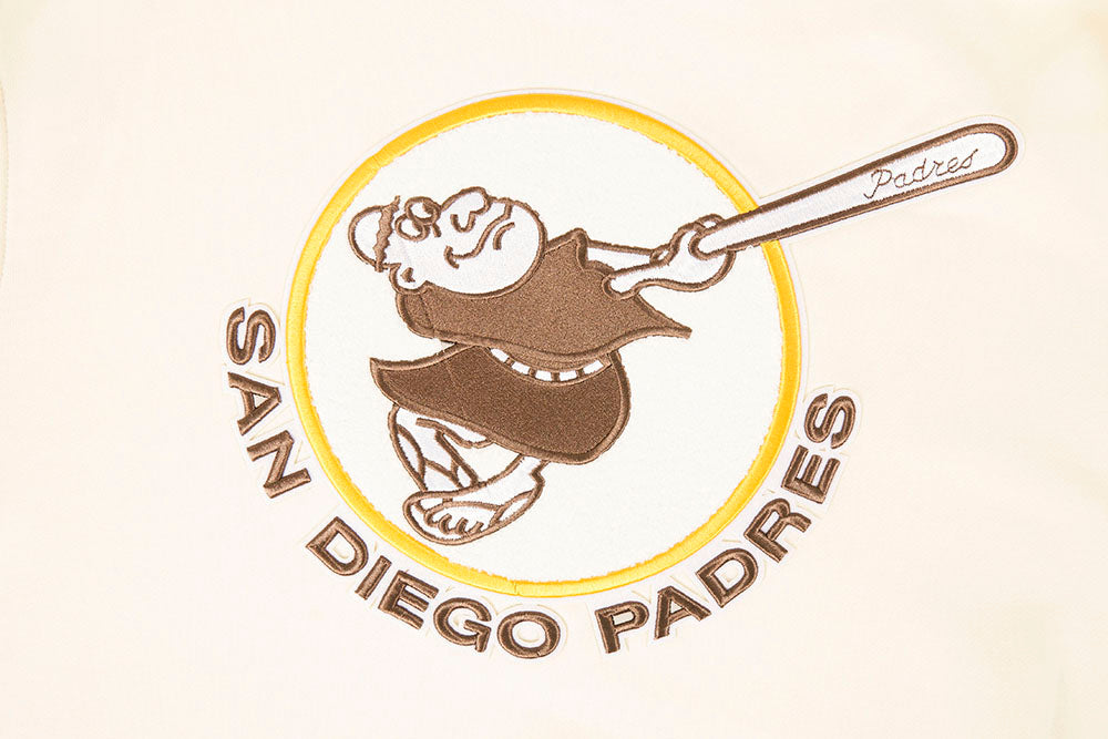 San Diego Padres Pro Standard Retro Classic Hoodie Eggshell/ Black