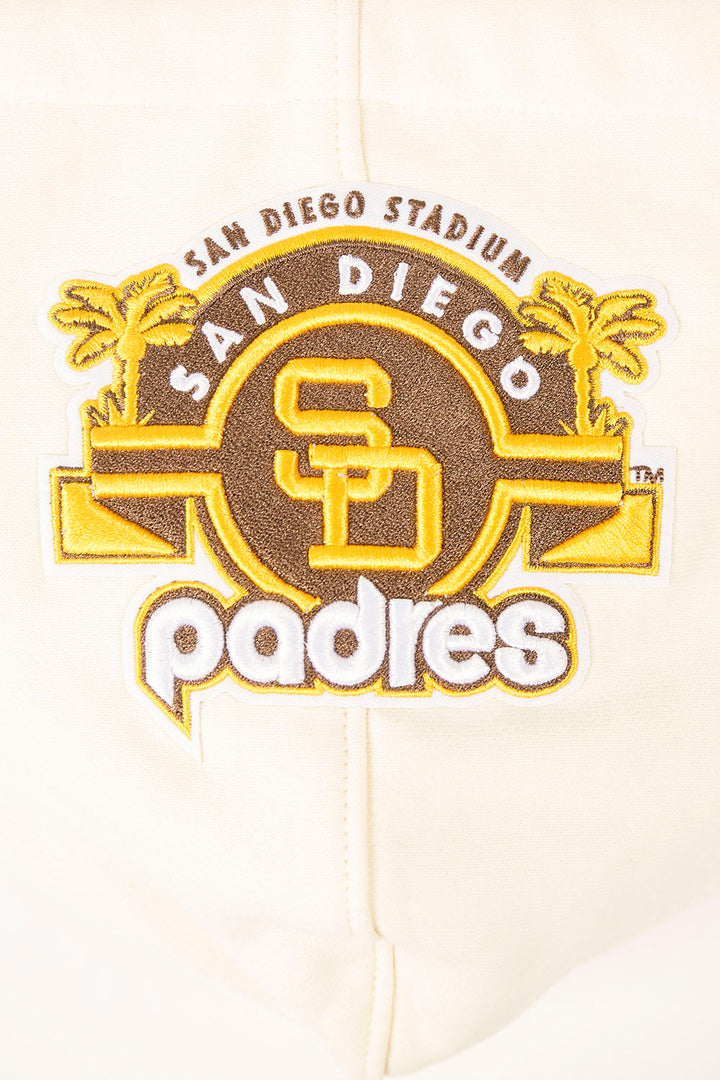 San Diego Padres Pro Standard Retro Classic Hoodie Eggshell/ Black