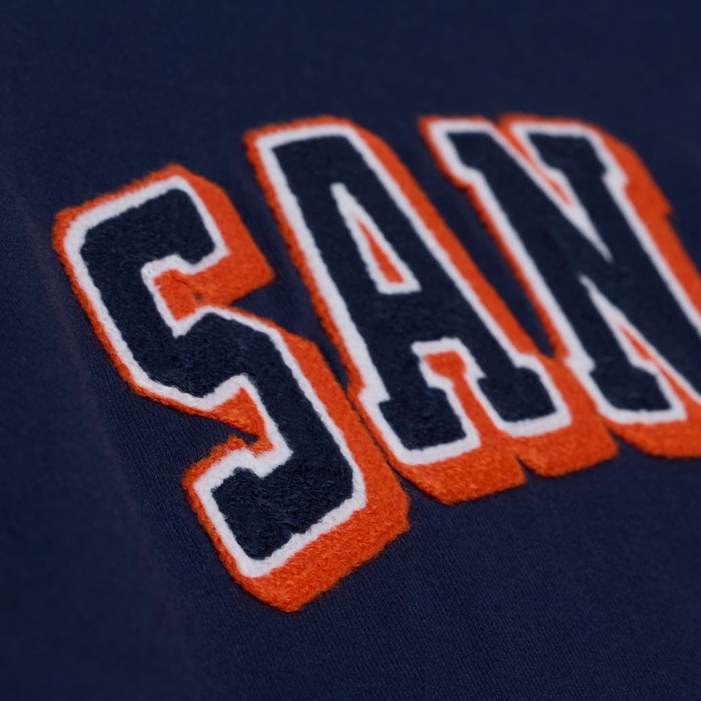 San Diego Padres Mitchell & Ness navy Wild Pitch premium T-shirt, additional gallery view 4