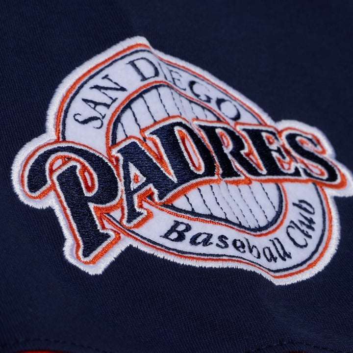 San Diego Padres Mitchell & Ness navy Wild Pitch premium T-shirt, additional gallery view 5
