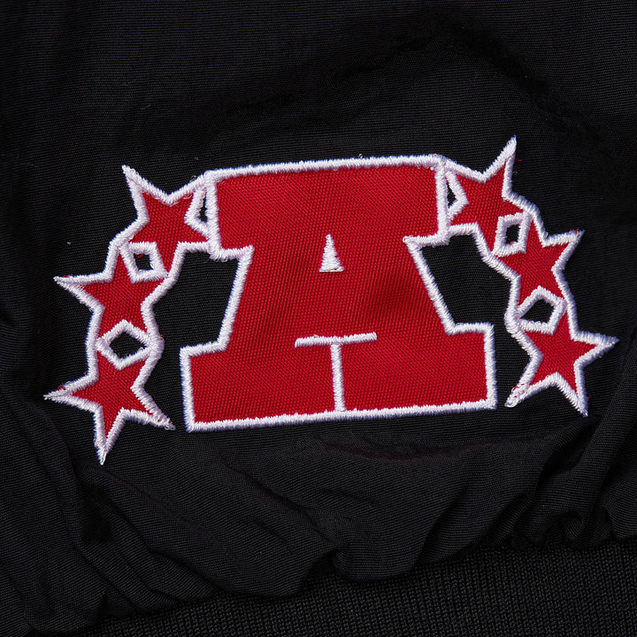 Las Vegas Raiders Mitchell & Ness NFL Classic Nylon Pullover Vintage Logo Raiders