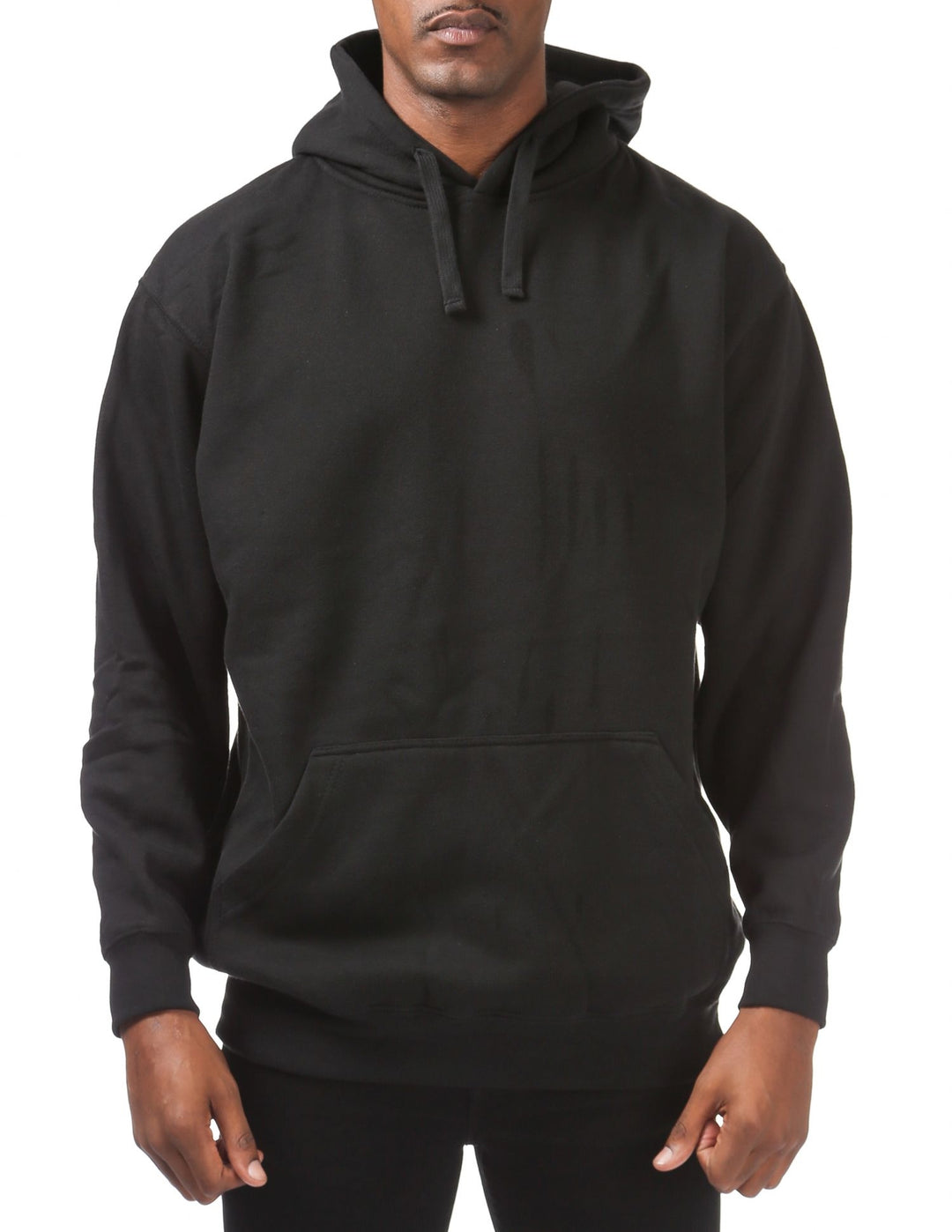 Pro Club Men's Comfort Pullover Hoodie (9oz) Black