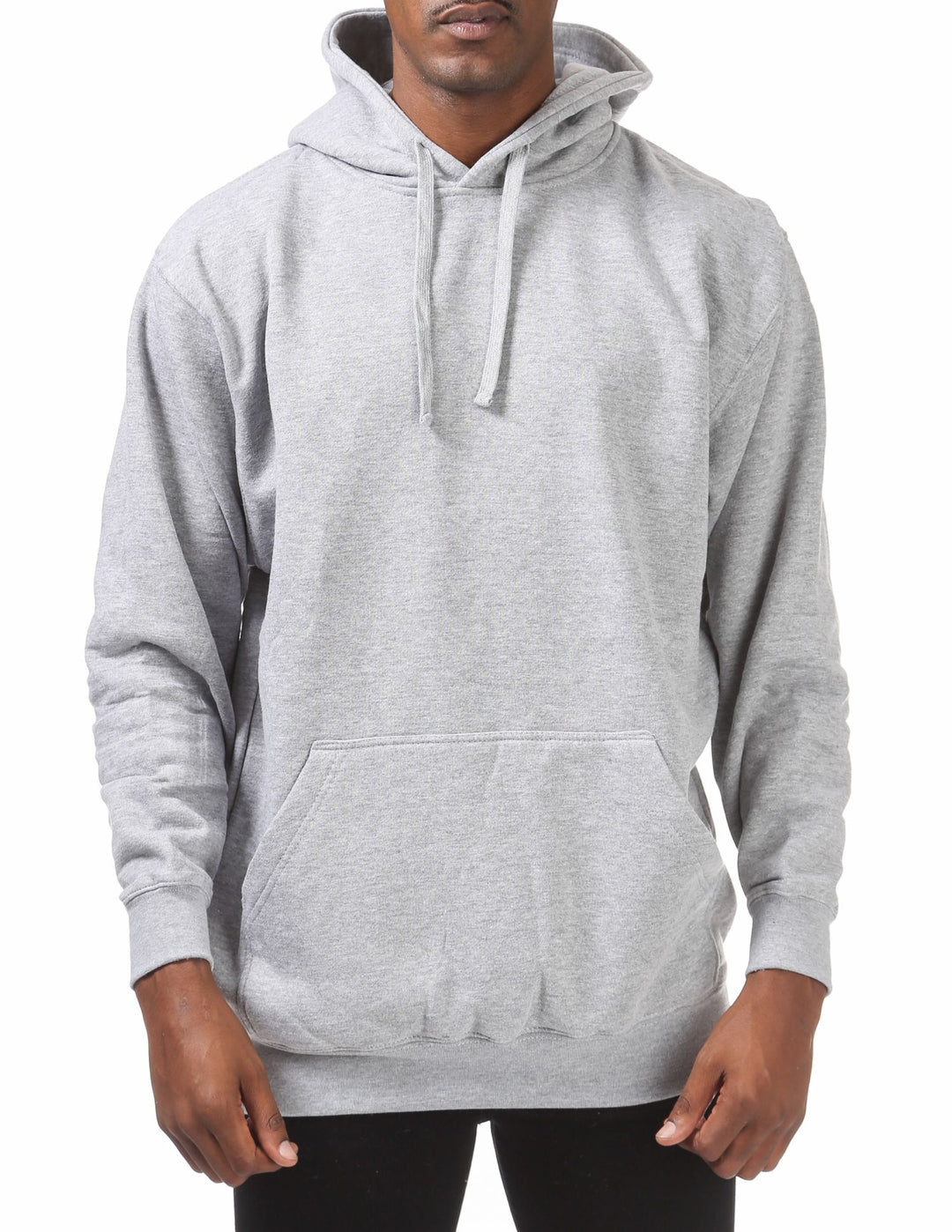 Pro Club Men's Comfort Pullover Hoodie (9oz) Heather Gray