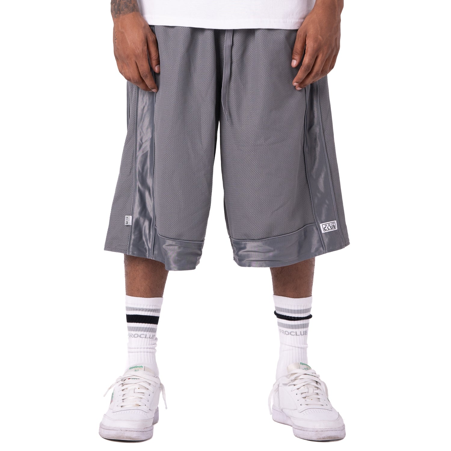 【PRO CLUB】★パンツ★Men's Above Knee Fit Basketball Shorts Pro Club Classic (Above Knee) 7.5in Basketball Shorts