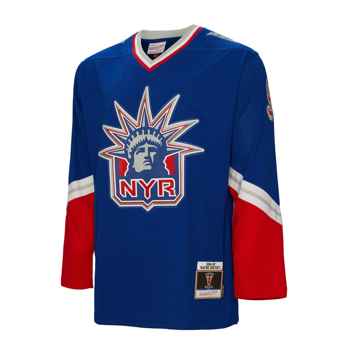 New York Rangers Mitchell & Ness NHL Alternate Jersey Rangers 1996 Wayne Gretzky