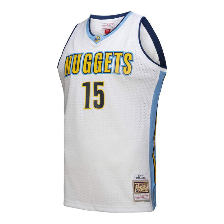 Denver Nuggets Mitchell & Ness NBA Swingman Jersey 2016-17 Nikola Jokic #15 - White