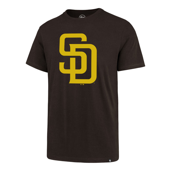 San Diego Padres 47 Brand Brown Imprint Super Rival Tee