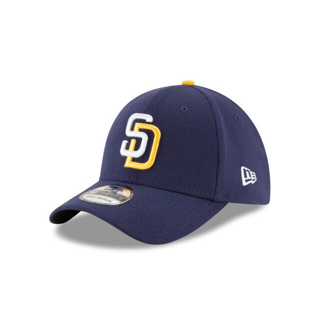 San Diego Padres New Era "Team Classic" Blue White Gold 39THIRTY Flex Hat