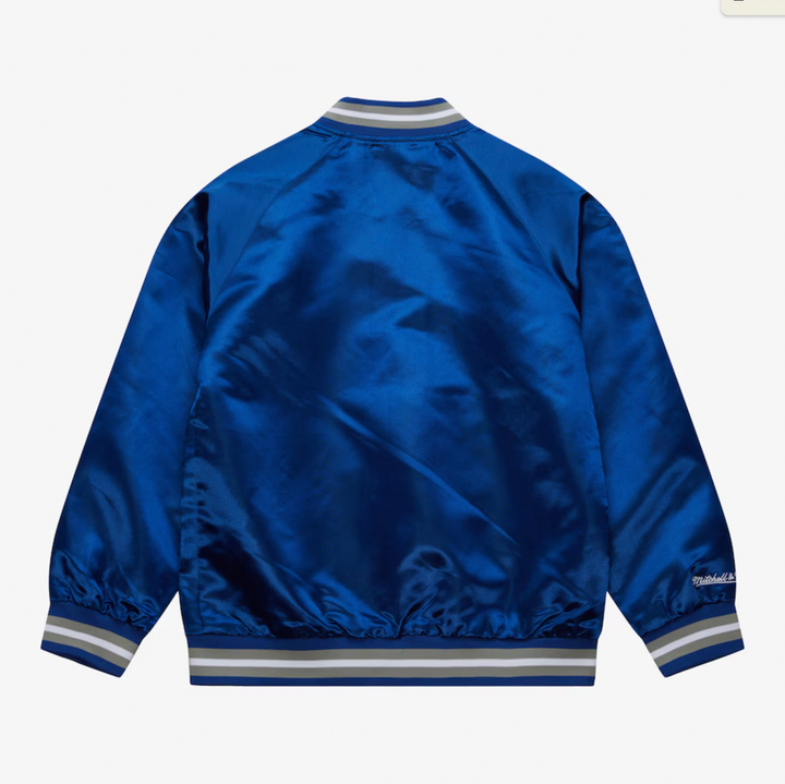 Men's Royal Los Angeles Dodgers Mitchell & Ness Cooperstown Collection Lightweight Satin Full-Snap Jacket