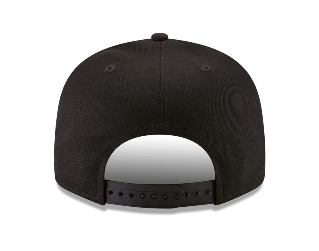 Los Angeles Dodgers New Era 2025 World Series Side Patch 9FIFTY Snapback Hat - Black/White