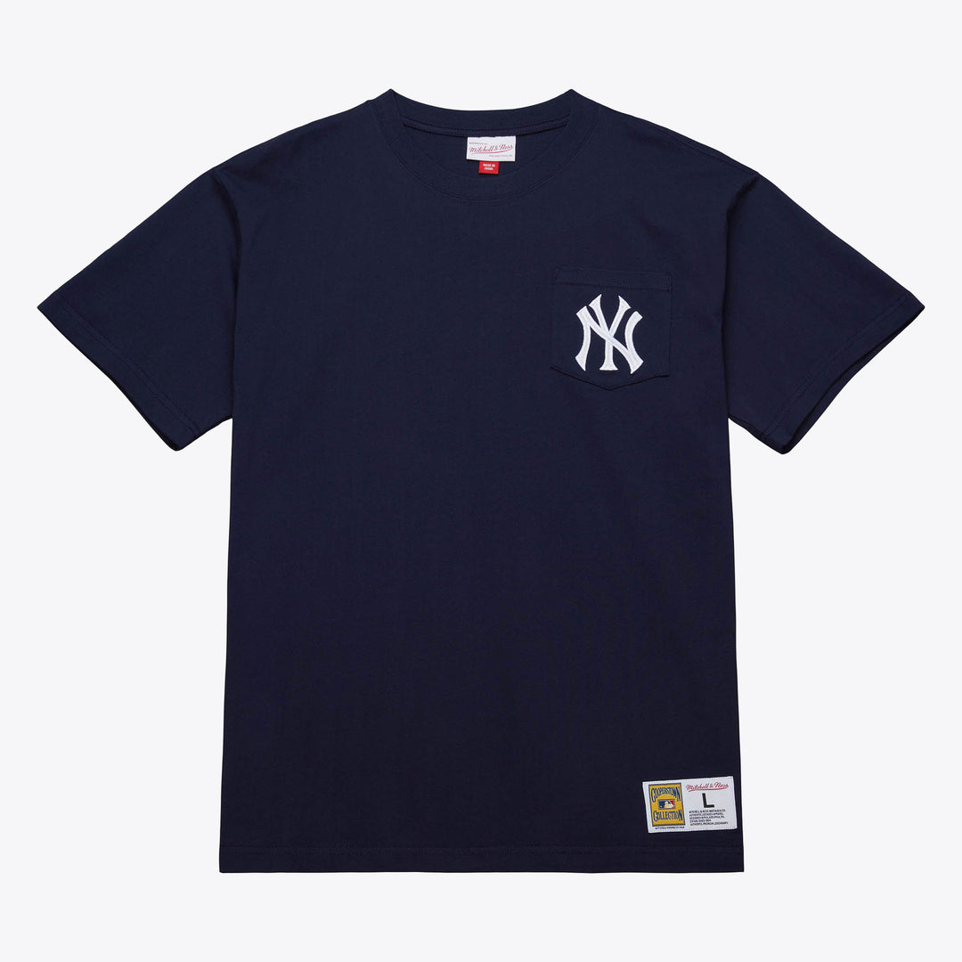 New York Yankees Mitchell & Ness MLB Premium Pocket Tee