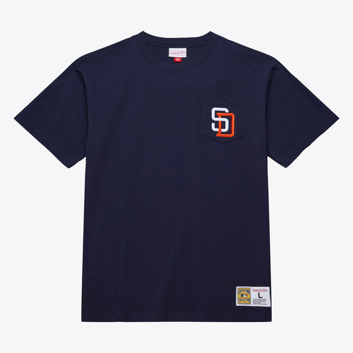 San Diego Padres Mitchell & Ness MLB Premium Pocket Tee Padres