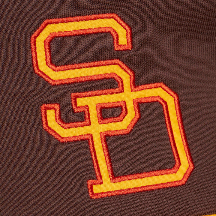San Diego Padres Mitchell & Ness MLB Head Coach Hoodie Vintage Logo Padres