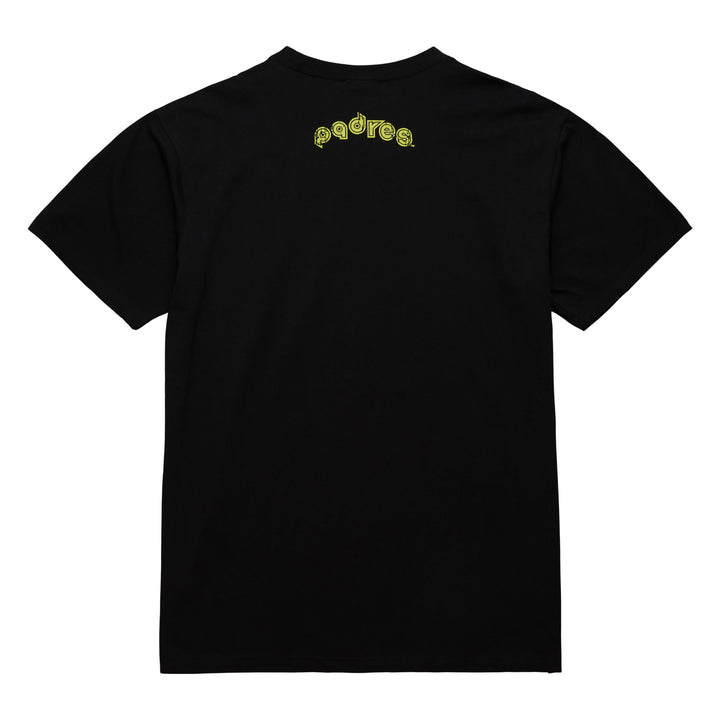 San Diego Padres Mitchell & Ness MLB Neon Pop Player Heavyweight Tee Vintage Logo Padres Tony Gwynn