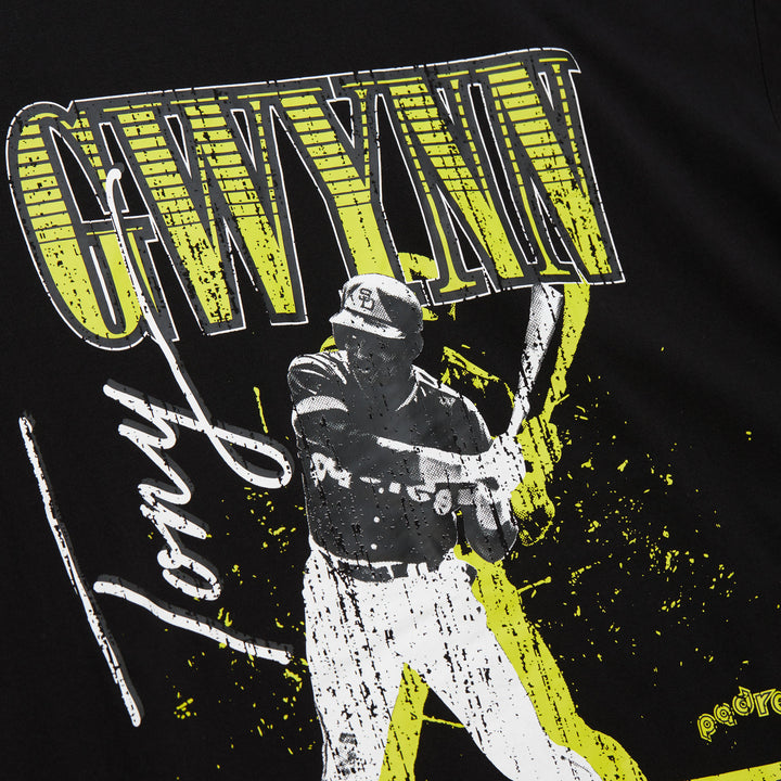 San Diego Padres Mitchell & Ness MLB Neon Pop Player Heavyweight Tee Vintage Logo Padres Tony Gwynn