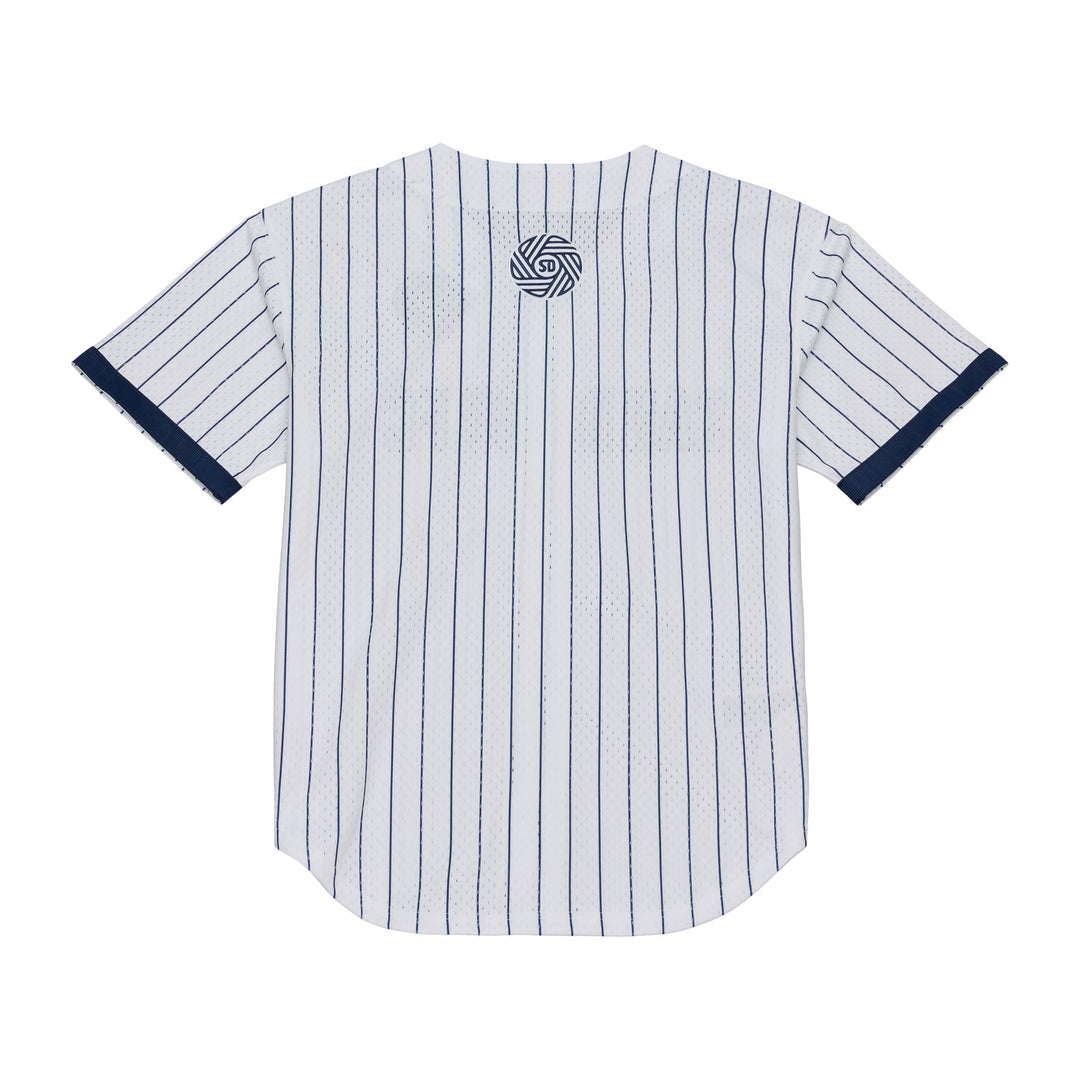 San Diego FC Mitchell & Ness White Head Coach Mesh Jersey