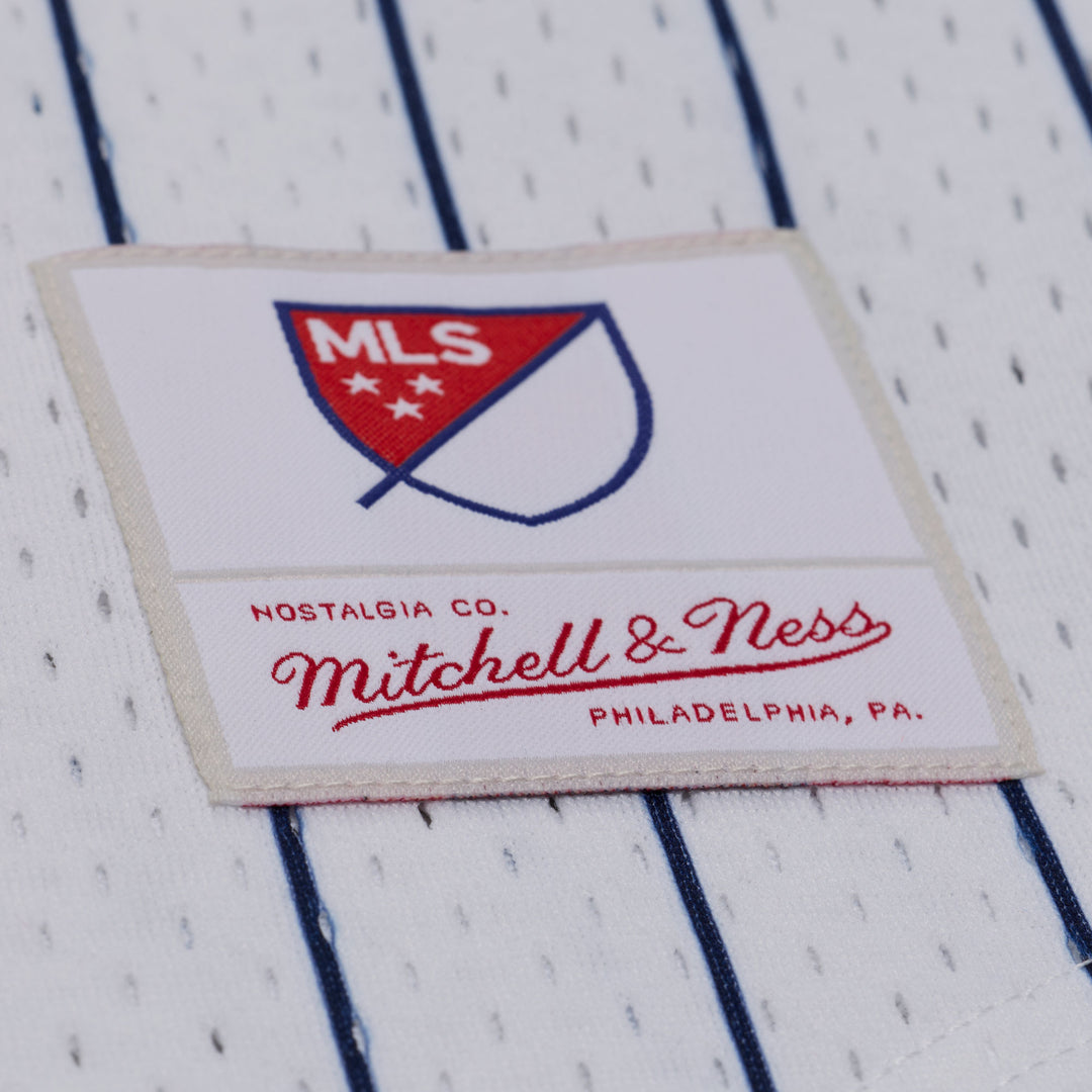 San Diego FC Mitchell & Ness White Head Coach Mesh Jersey