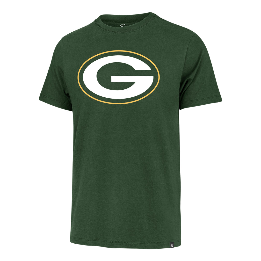 Green Bay Packers 47 Brand Imprint Franklin T-Shirt — Green — front view