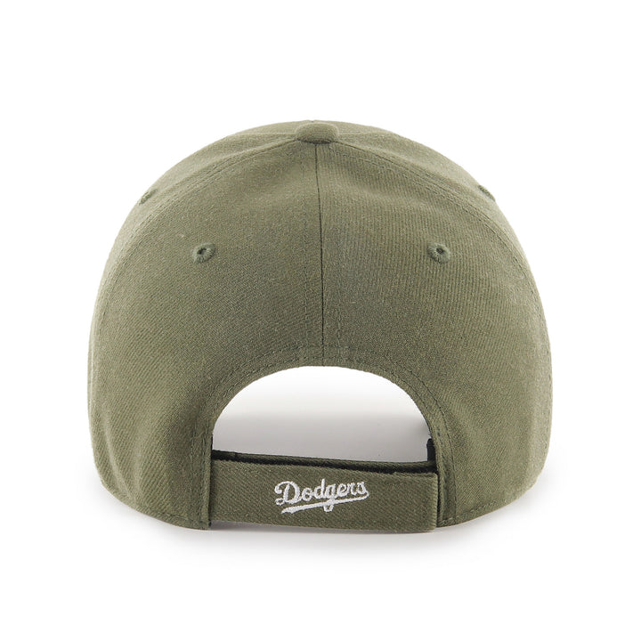 Los Angeles Dodgers 47 Brand MVP Adjustable Hat — Sandalwood — back view