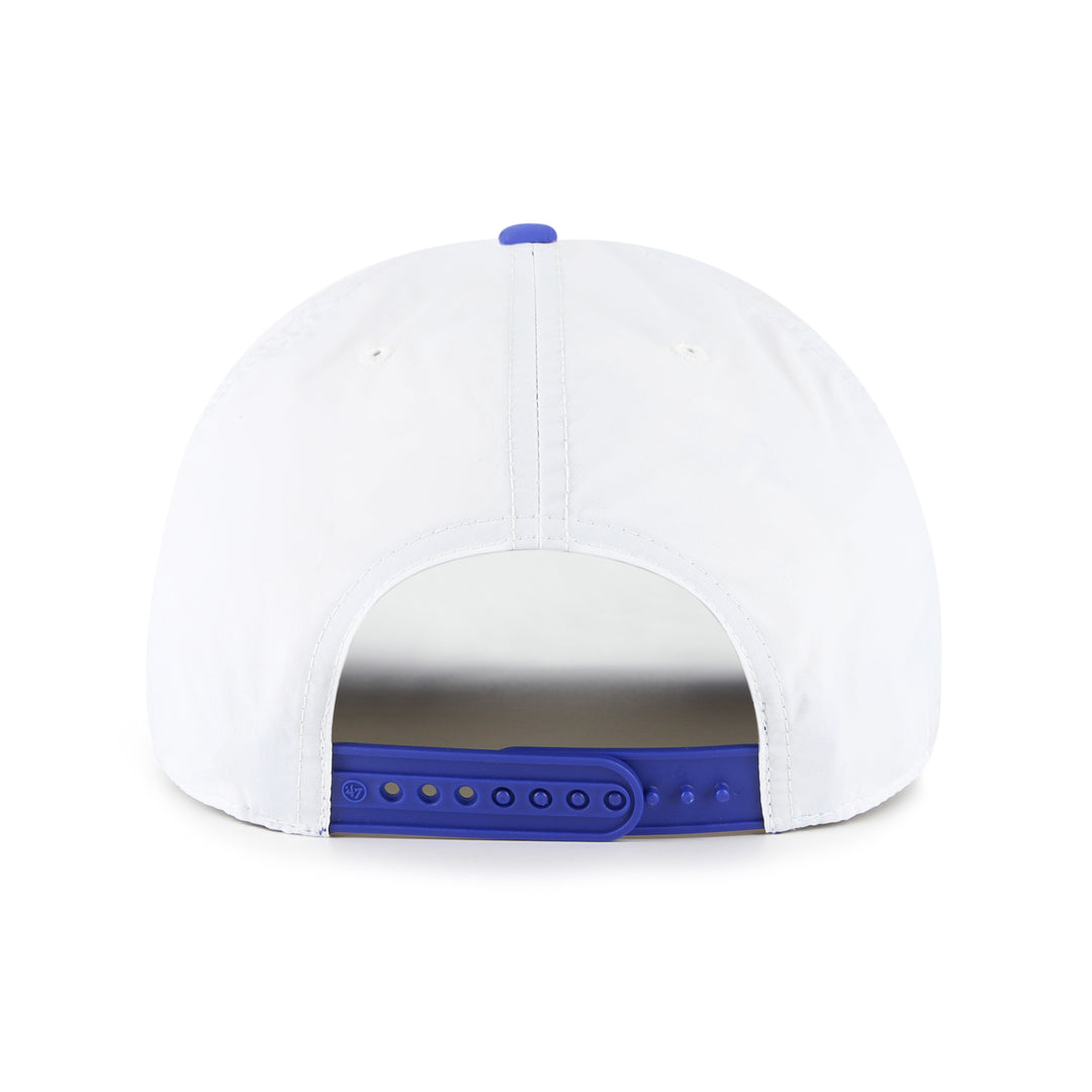 Los Angeles Dodgers 47 Brand Tribute Rope Hitch Hat — White/Royal — back view