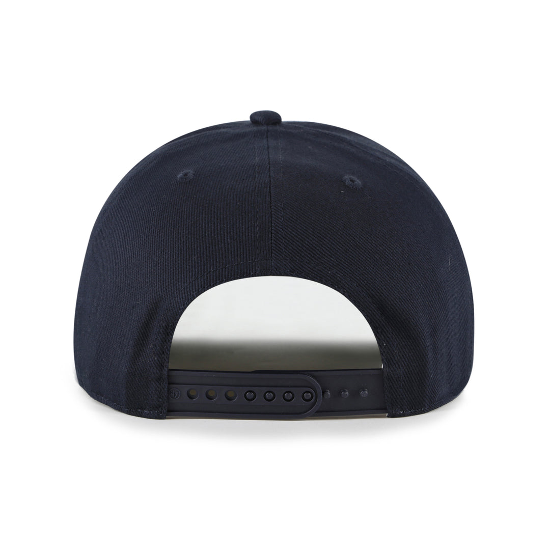 San Diego Padres 47 Brand Cooperstown Pomona Hitch Hat — Navy/Orange — back view