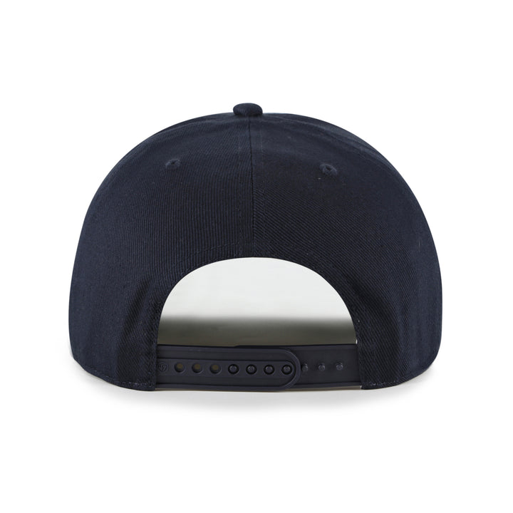 San Diego Padres 47 Brand Cooperstown Pomona Hitch Hat — Navy/Orange — back view