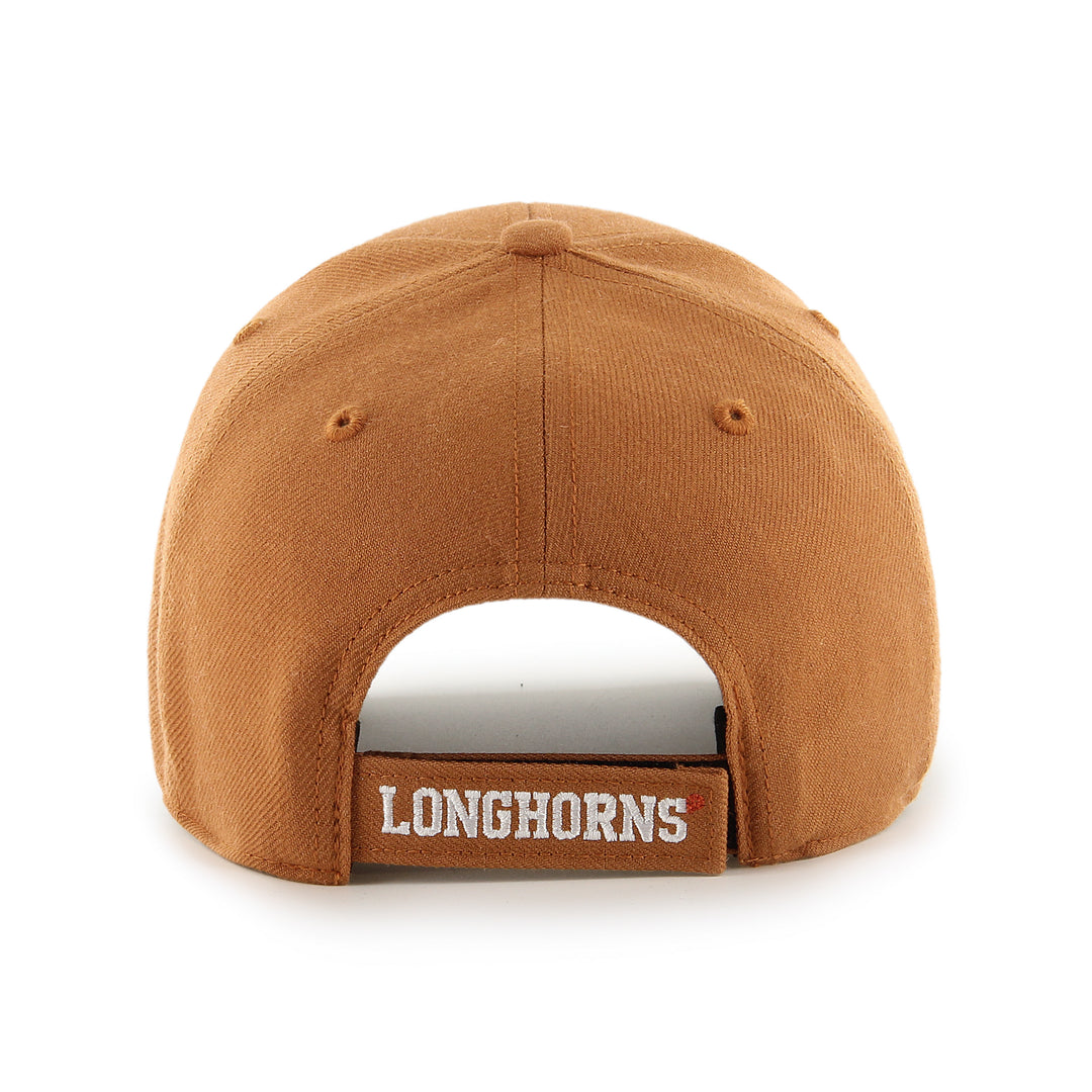 Texas Longhorns 47 Brand MVP Adjustable Hat — Burnt Orange — back view