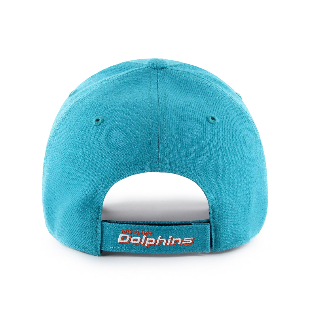 Miami Dolphins 47 Brand MVP Adjustable Hat — Neptune — back view