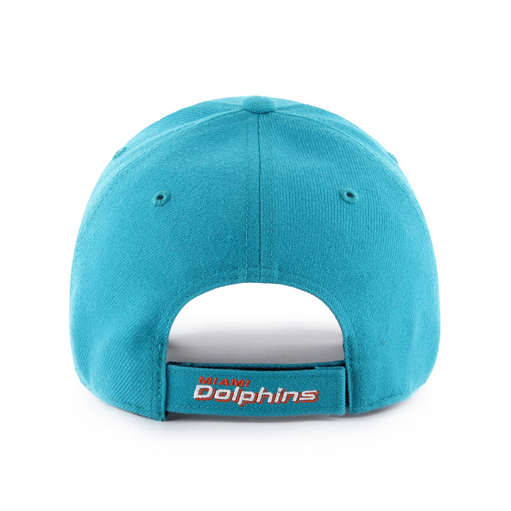 Miami Dolphins 47 Brand MVP Adjustable Hat — Neptune — back view