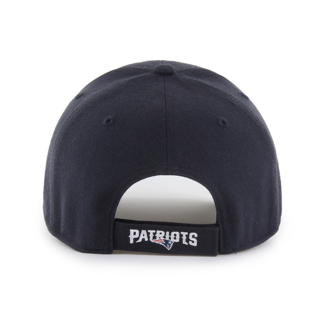New England Patriots 47 Brand MVP Adjustable Hat — Navy — back view
