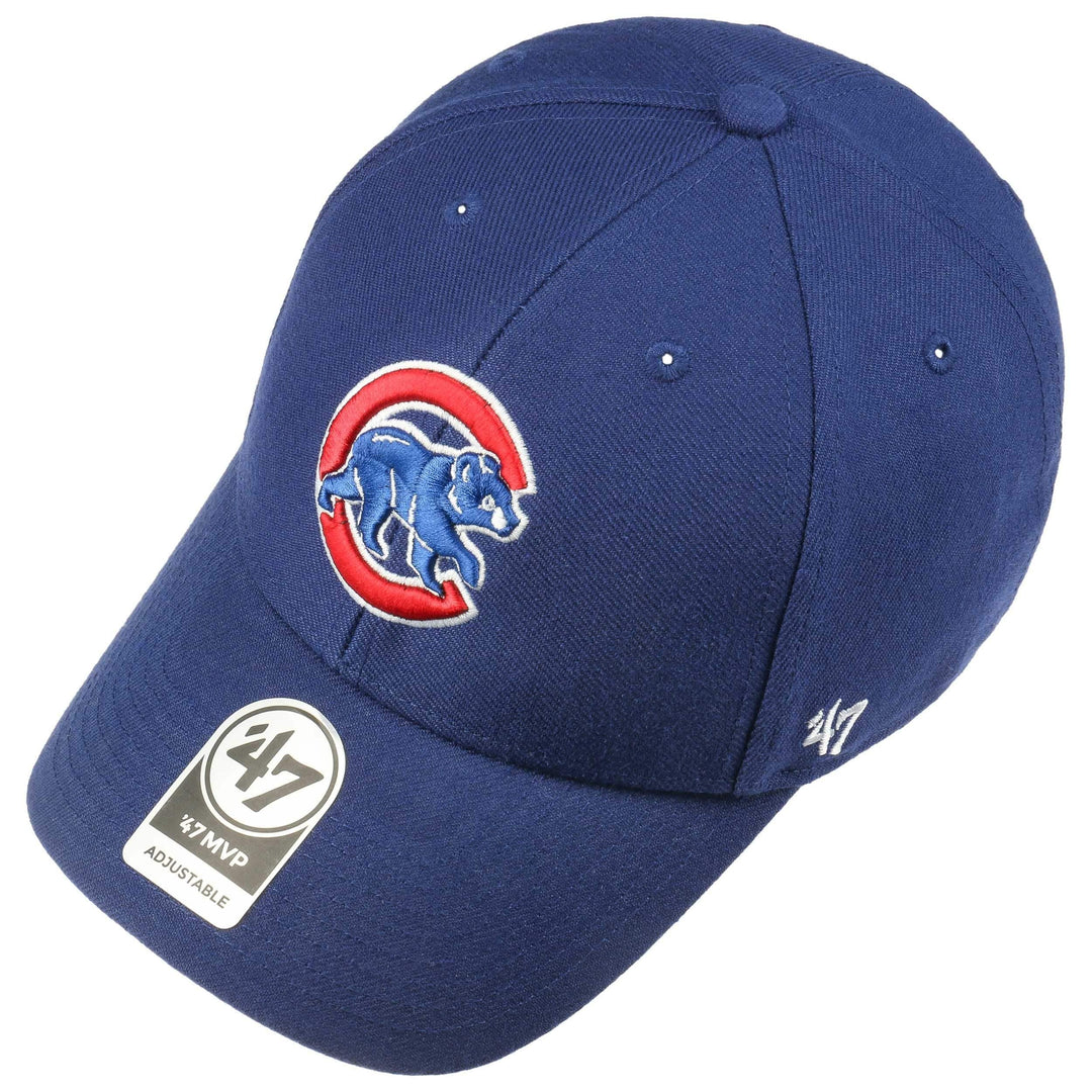 Chicago Cubs '47 C-Bear MVP adjustable cap royal — front