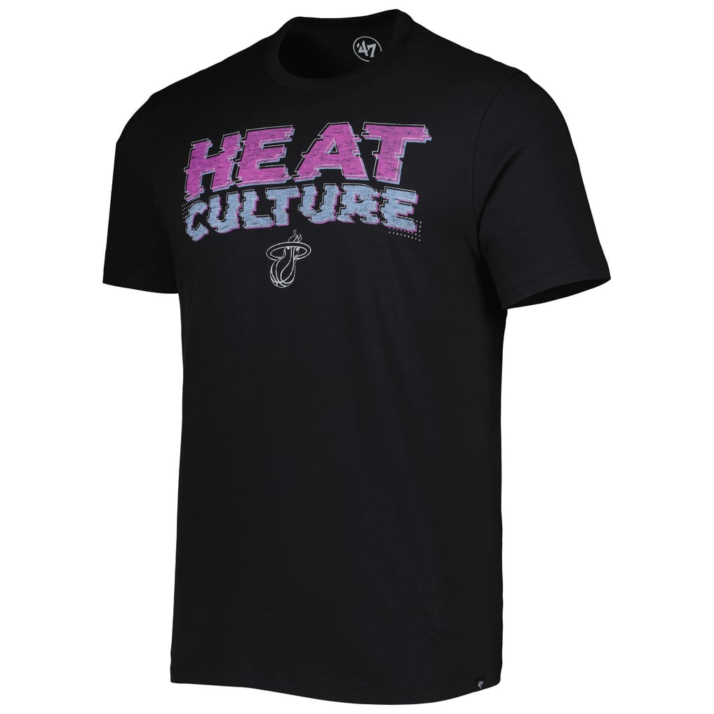 Miami Heat '47 Heat Culture Hometown Regional black T-shirt — product photo 2