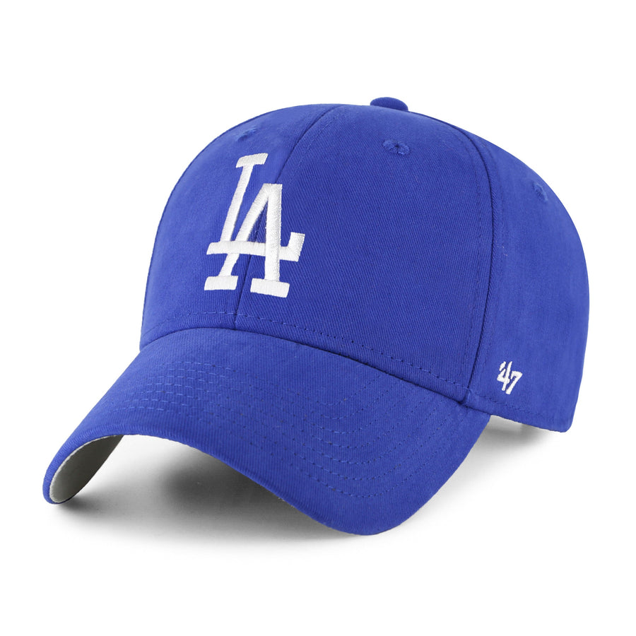 Los Angeles Dodgers 47 Brand Youth MVP Adjustable Hat — Royal front view