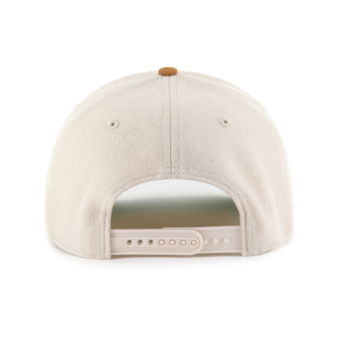 San Diego Padres 47 Brand Pomona Wool Hitch Hat — Natural rear view