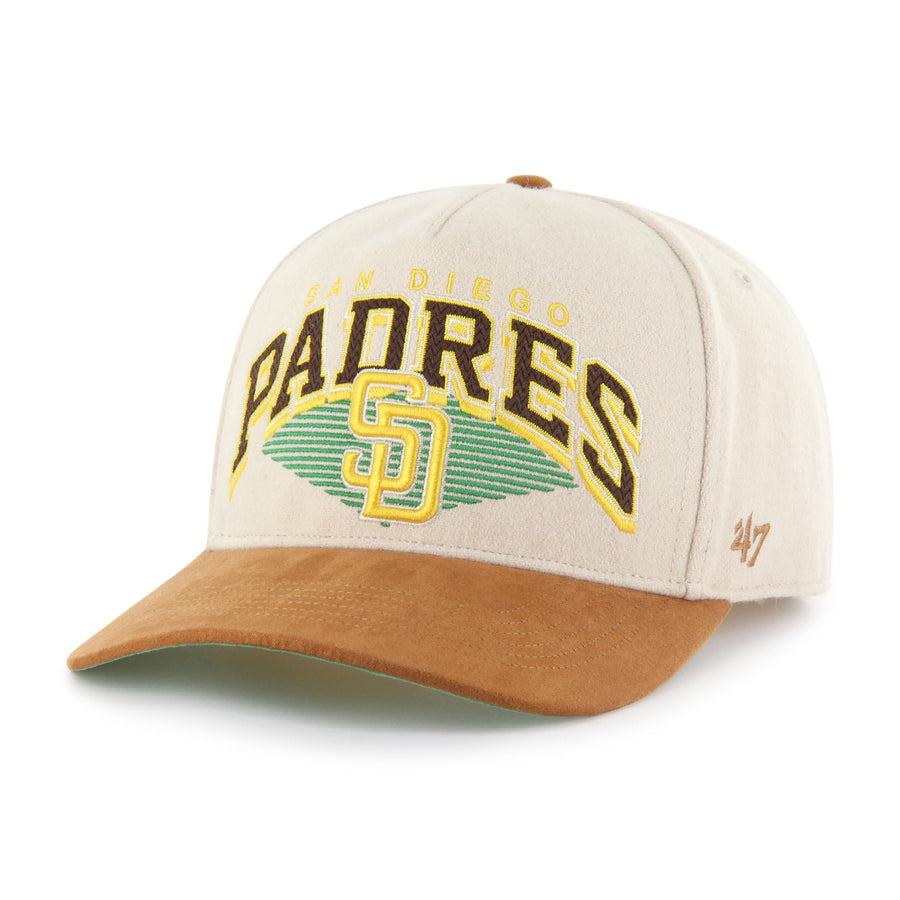 San Diego Padres 47 Brand Pomona Wool Hitch Hat — Natural front view
