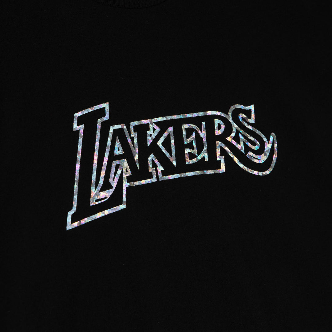 Los Angeles Lakers Mitchell & Ness NBA Cracked Ice Lakers