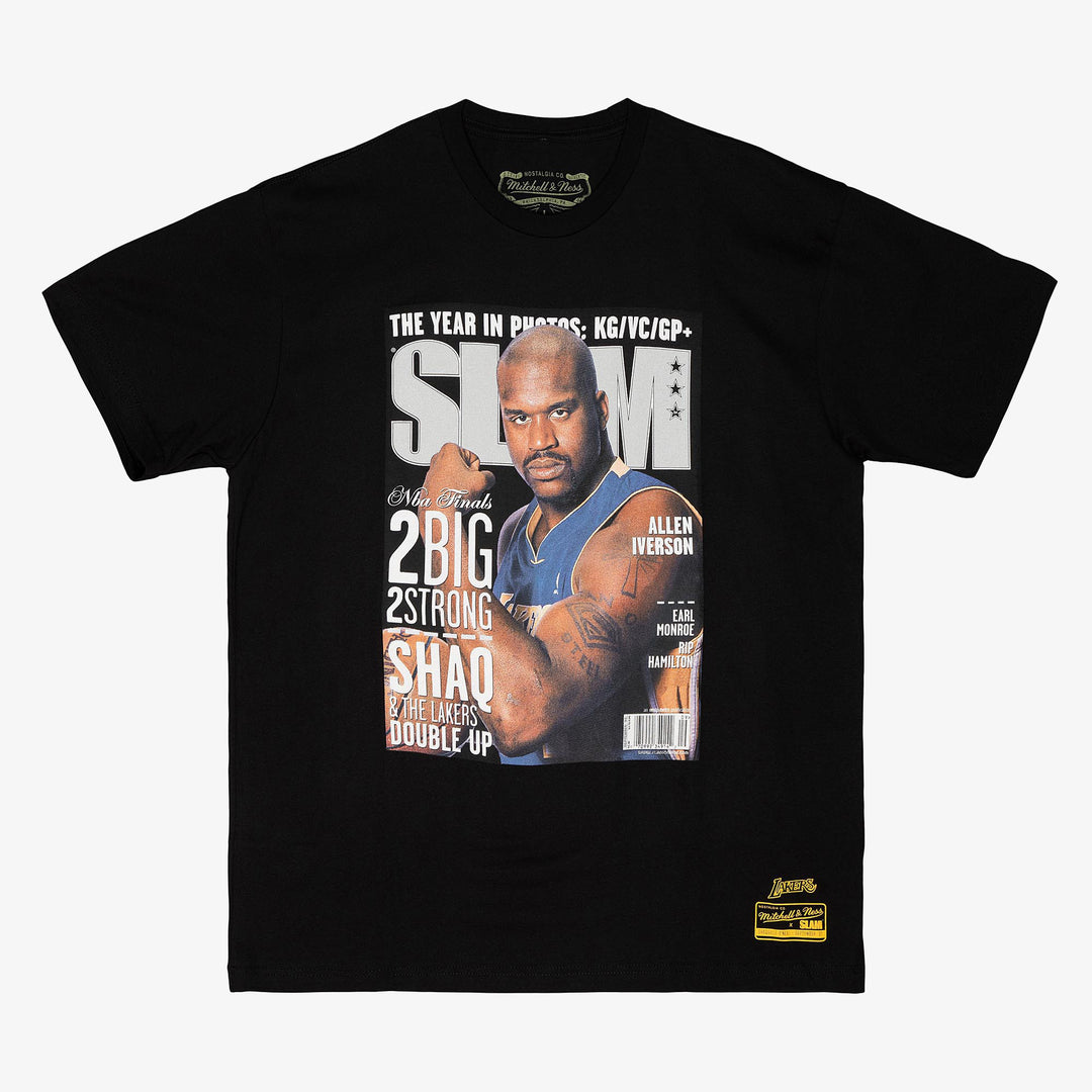 Los Angeles Lakers Mitchell & Ness NBA Slam Cover Lakers 2001 Shaquille O'Neal — product image 1