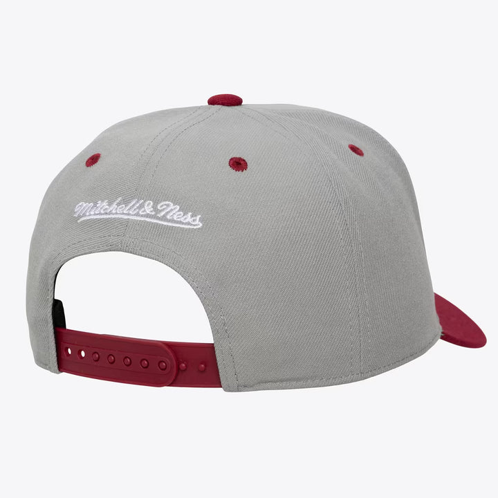 Philadelphia Phillies Mitchell & Ness Pro Pinch Snapback - Grey/Maroon