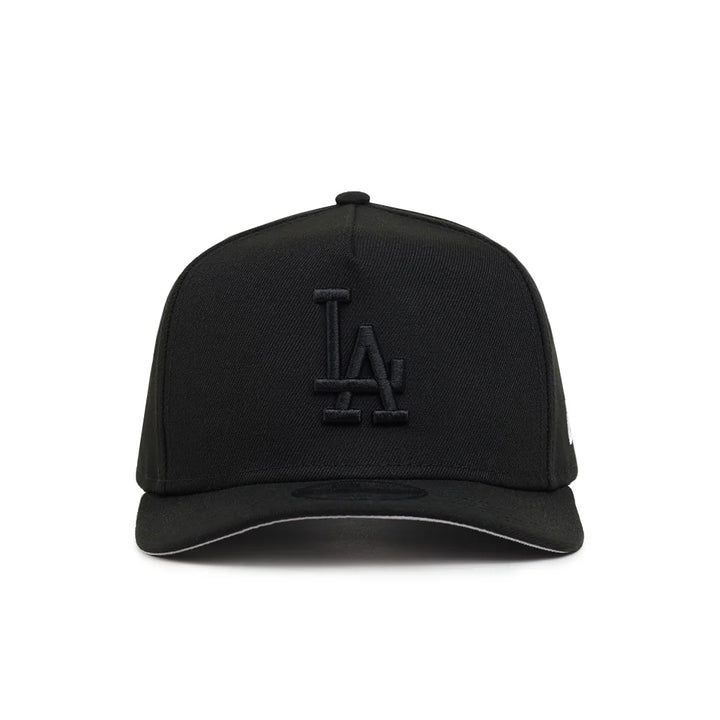 Los Angeles Dodgers New ERA 9Fifty A-Frame Snapback - Black/Black